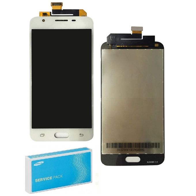afficheur ecran pour original samsung galaxy j5 prime sm 570f blanc