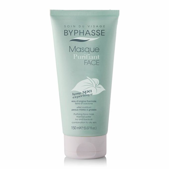 Byphasse Masque purifiant – Peaux mixtes à grasses – 150 ml – Byphasse