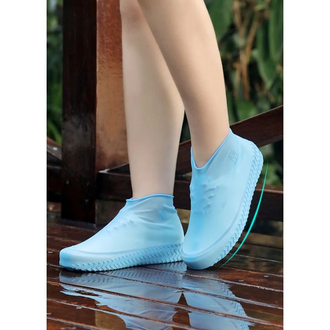 Generic Couvre-chaussures en Silicone épais, imperméable, unisexe