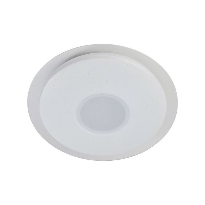 Plafonnier Design Vizzini Blanc Diam 40cm Led Intégré 25w économie Dénergie Garantie 2 Ans