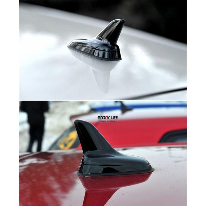 1pcs Voiture Requin Fin Antenne Autoradio Antennes Fmam Signal Protection  Aérienne Universel Voiture Toit Antennes Voiture Stylisme Physique