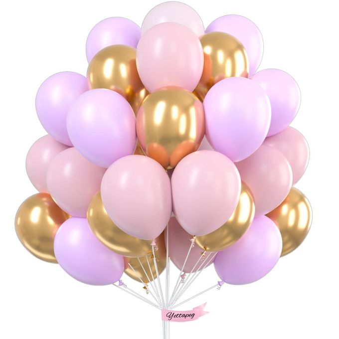 Generic Ballon Happy Birthday Rose Gold Pour décoration Anniversaire à prix  pas cher