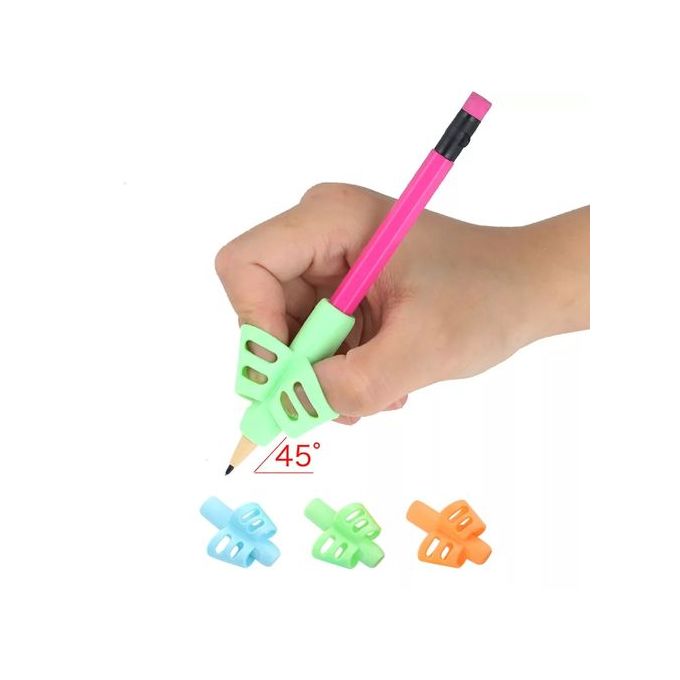 Generic 3pcs ماسكة القلم Porte crayon et stylo pour enfant couleur