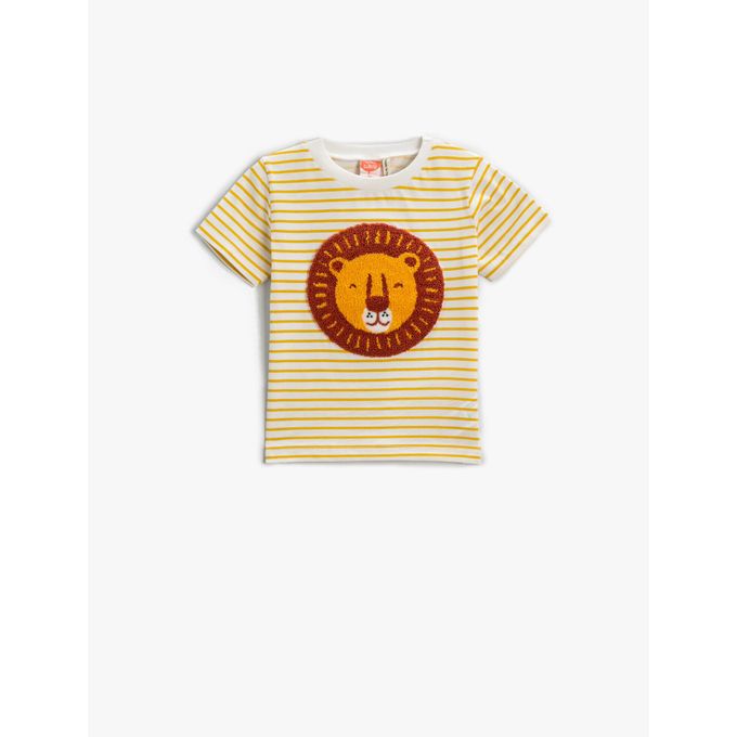 Koton T-SHIRT GARÇON - JAUNE