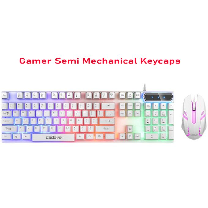 Generic Pack clavier et souris gamer LED gaming à prix pas cher