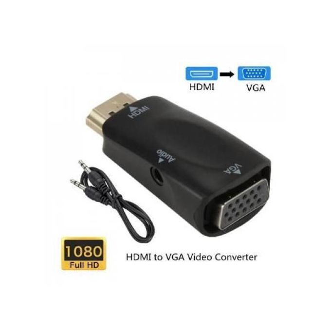 Adaptateur HDMI TO VGA — Multitech Maroc