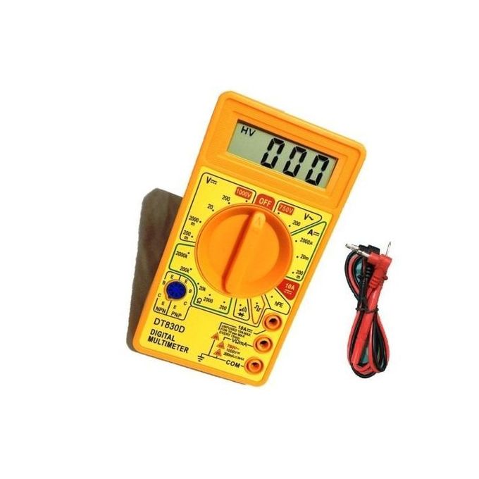 Generic Mini Multimètre Ampèremètre Voltmètre Metrix Digital Ohm