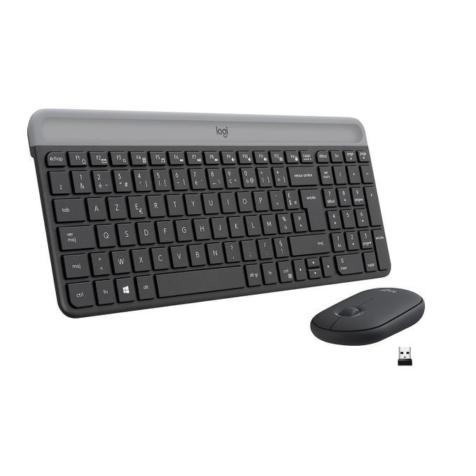 Clavier Et Souris Combo MK470 Sans Fil (Graphite-FRA-CENTRAL 12M)