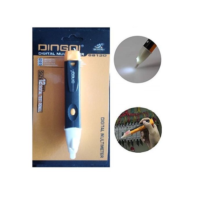 Stylo testeur électrique, indicateur de tension, crayon de test, tournevis,  détecteur de tension, outil d'électricien, 70-250V - AliExpress