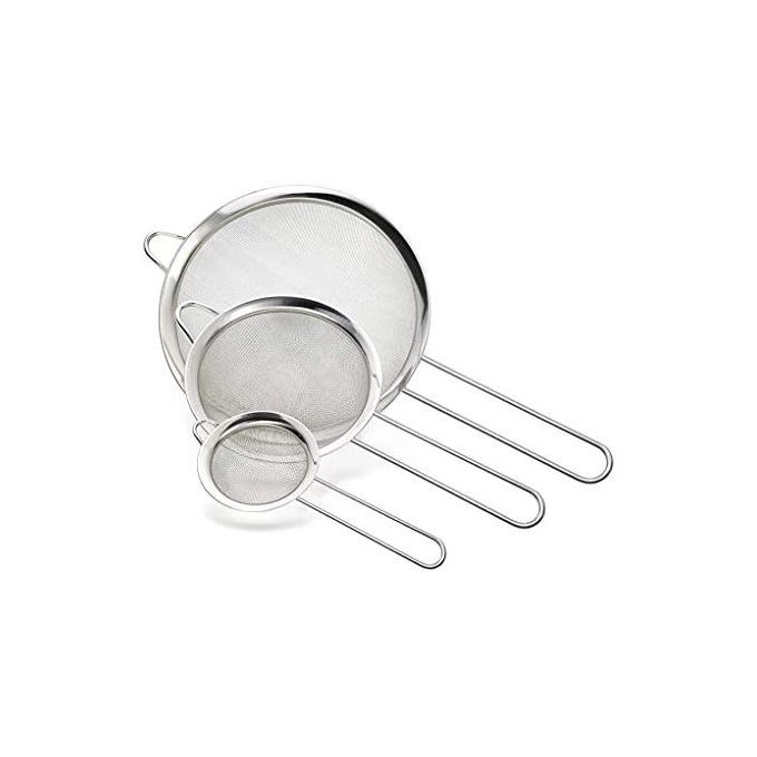 Filtre Nourriture(100 Mesh 13cm) en Nylon Réutilisable Passoire Alimentaire  Plastique Tamis Nylon à Jus Lait