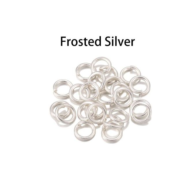 UNICRAFTALE 3000 Anneaux De Saut Ouverts 5mm - Acier Inoxydable 304 - Lot Massif Pour Bijoux, Porte-Clés & Bricolage