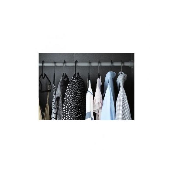 Ikea Pack De 10 Unites Cintre Noir Support Vettements A Prix Pas