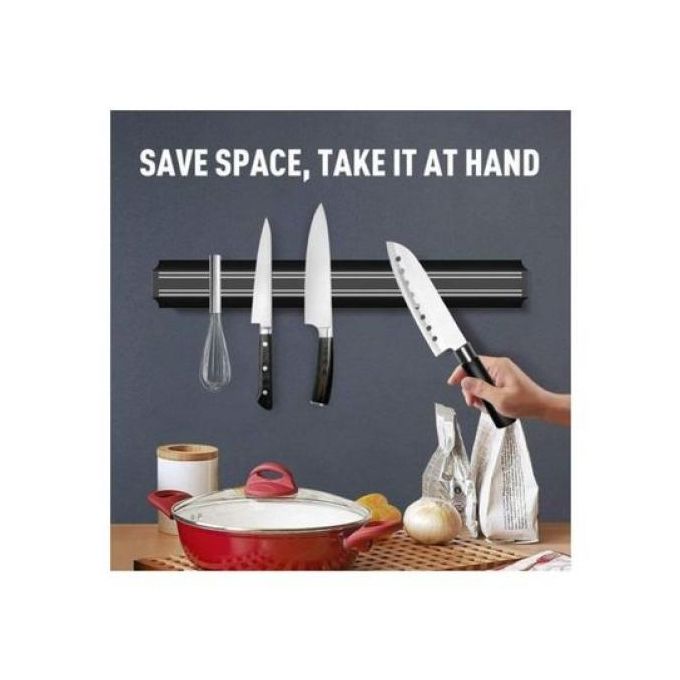 Generic Porte couteau magnétique de cuisine, support mural magnétique, 55cm  à prix pas cher