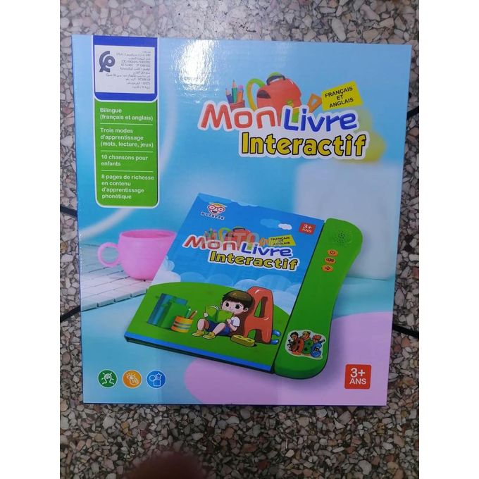 Generic Mon livre - Livre educatif interactif bilingue pour enfants à prix  pas cher