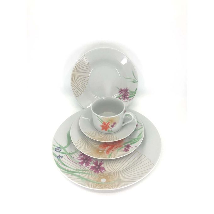 Service de table Pack 30 Pièces - assiettes + tasses