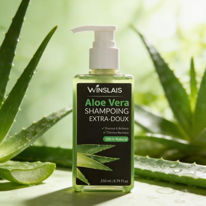 WINSLAIS Shampoing Extra Doux Aloe Vera 250ml Tous Types — free download