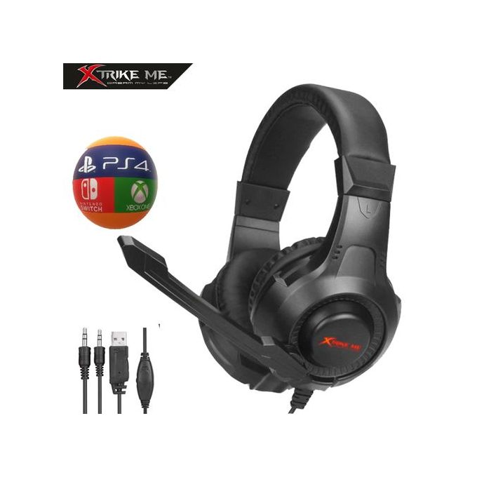 Xtrike casque gamer pc ME HP-311 - pour for Smartphone, PC, PS4