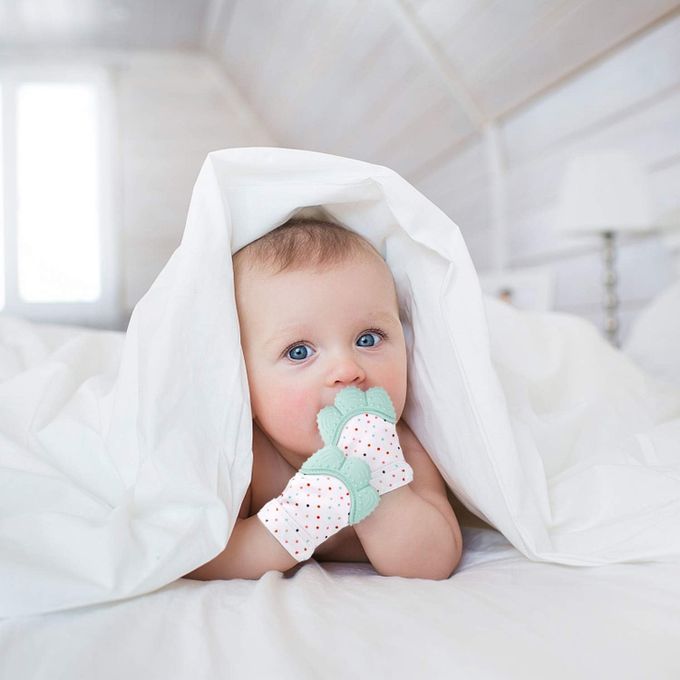 Generic Gant Dentition Bebe Enfant , Moufle Mitaine Soulager la Douleur des  Dents Bebe et Enfant, Sucette En Silicone à prix pas cher