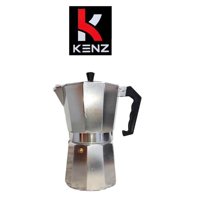 Kenz Cafetière Electrique expresso 4-6 tasses - Filtre Permanent