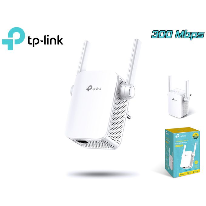 TP-Link Répéteur WiFi / Point d'accès WiFi (300 Mbps) Mode AP  Bouton WPS Port RJ45