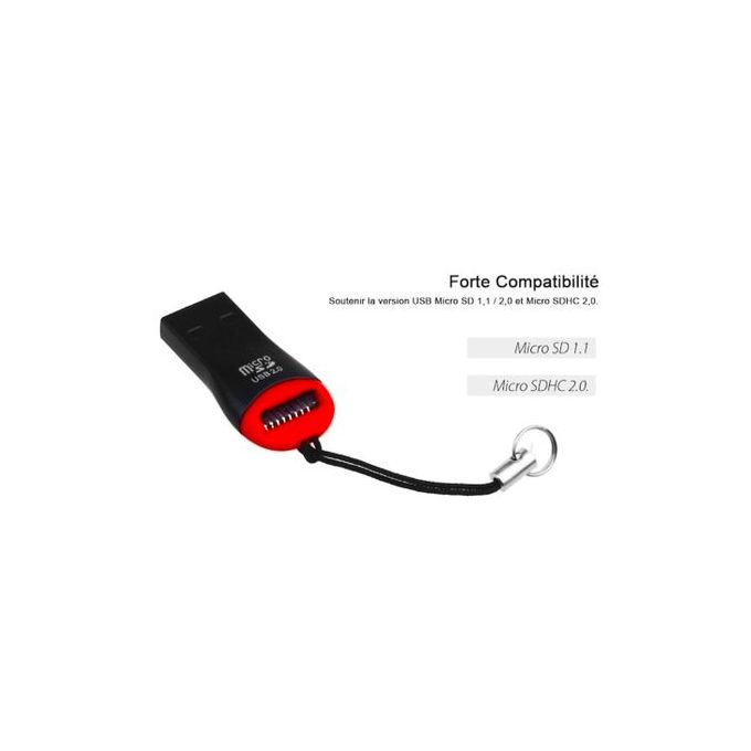TFLASH Lecteur Carte Mémoire USB Mini Micro SD T-Flash M2 à Haute