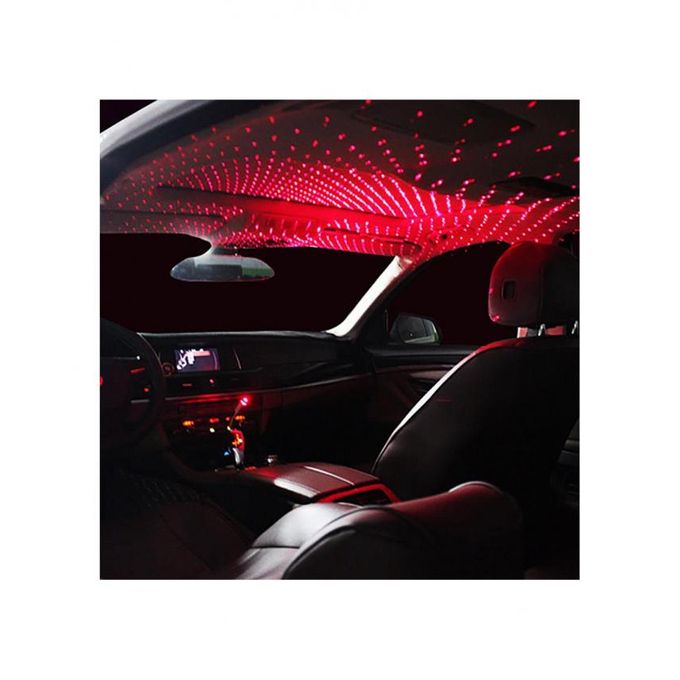 Lumières D'ambiance LED, Lampe de Toit USB pour Voiture, Voiture Toit  Étoile Starlight, Veilleuse pour Voiture, Éclairage Intérieur de Voiture