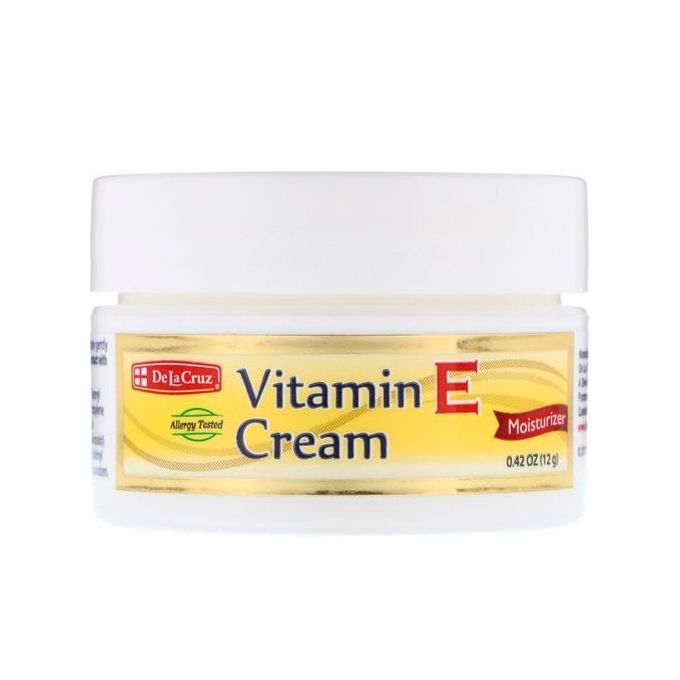 DE LA CRUZ Crème à la vitamine E Crème hydratante (12 g) 0,42 oz