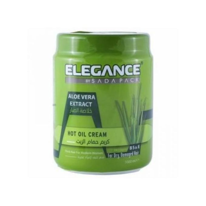 Elegance Masque soin cheveux traitement à l'huile l'extrait de Aloe Vera