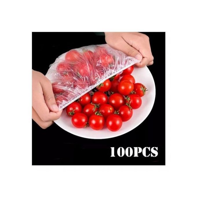 Generic 100 Sacs de conservation alimentaire, Réutilisable, Rond élastique