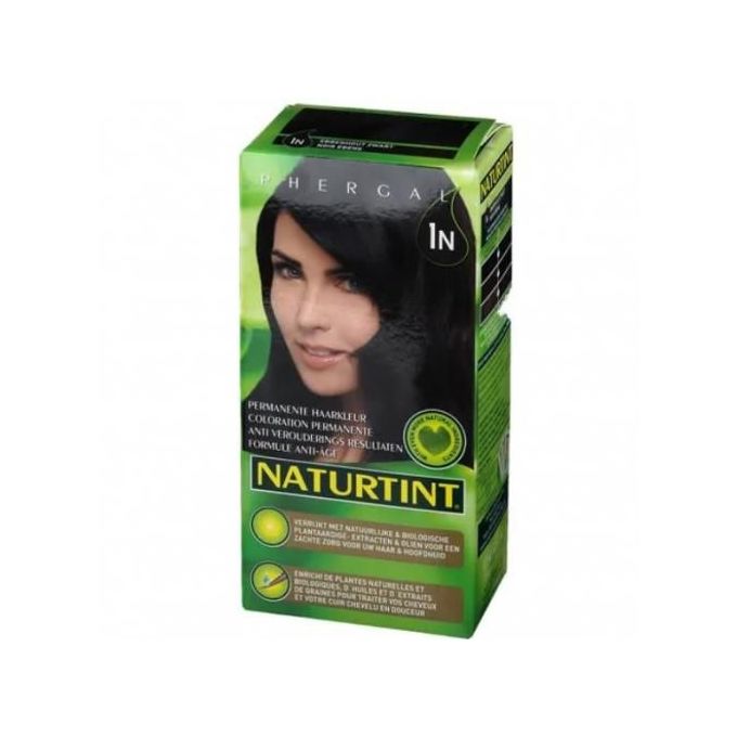 Teinture 1N Noir Ébène, Naturtint - Vismar Natural - Produits Bio