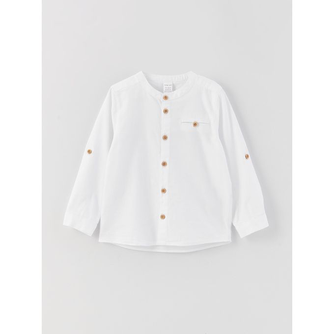 Lc Waikiki Chemise à manches longues pour bébé garçon avec col de juge