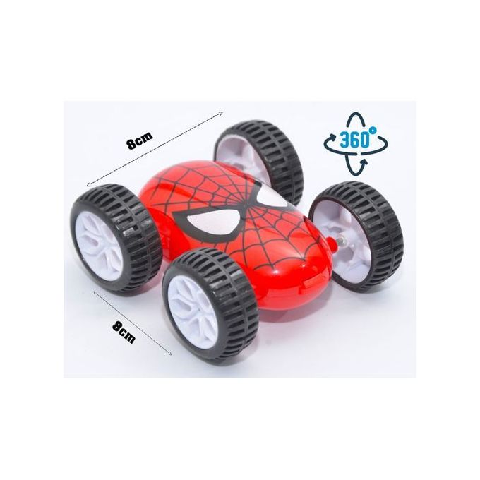 Jeu de voiture fou (1 pièces) différentes couleurs, face très rapide à 360 °