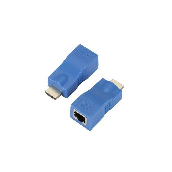 HDMI Extender By cat-5e/6e cable Transmitter jusqu’à 30 m 1080P 2K 4 K