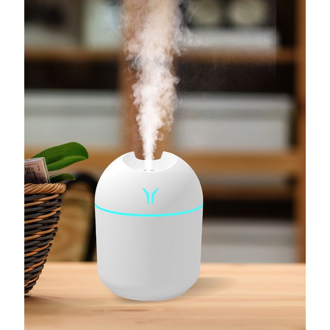 Generic MINI Humidificateur D'air Ultrasonique USB-blanc - Prix pas cher