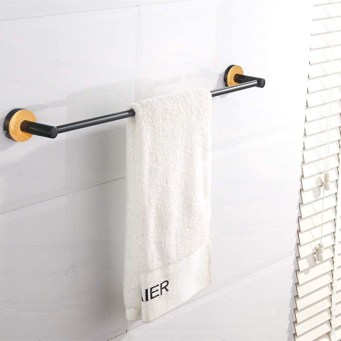 Porte Serviette Salle De Bain Pas Cher Generic Porte Serviette Universelle Pour Salle De Bain Classe Zinc Et Bambou A Prix Pas Cher Jumia Maroc