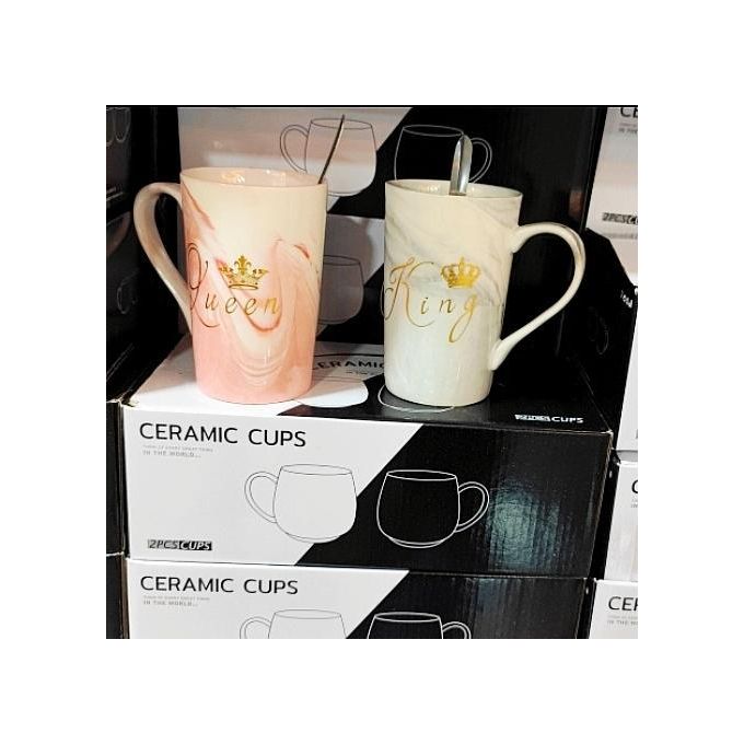 Tasses à thé,Jingdezhen – tasse à thé en céramique avec couvercle