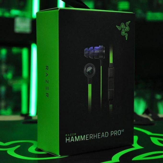 Razer Hammerhead V2 Pro In Ear With Mic Gaming Headsets Noise Isolation Stereo Deep Bass Mobile Phones Computer Earphones Black Txshop A Prix Pas Cher Jumia Maroc