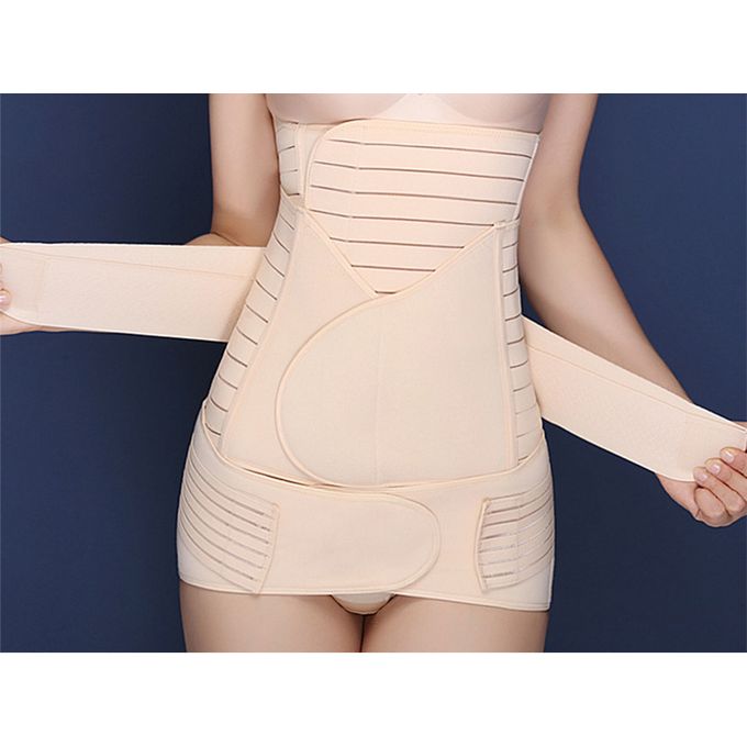 Generic ceinture post-partum récupération du corps Shapewear ventre abdomen  bassin 3 en1 à prix pas cher