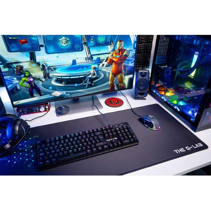 THE G-LAB Kult Nitrogen Atom Souris Gamer Filaire Haute Précision