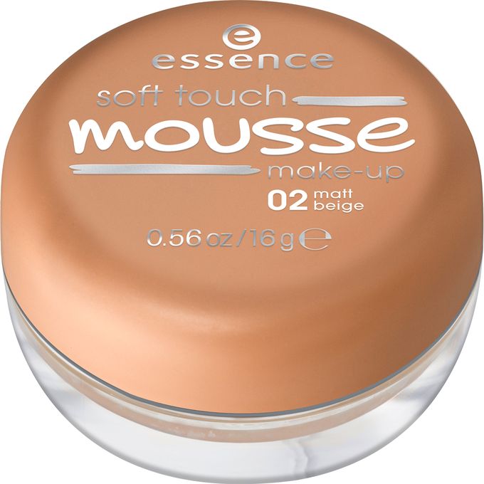 Essence FOND DE TEINT SOFT TOUCH MOUSSE 02