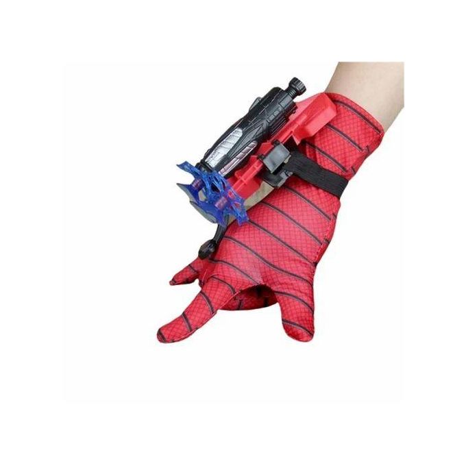 2 Gants Lanceur Spider-Man Avec Fléchettes - Jouet Cosplay Pour Enfants - Cadeau Fête Déguisement