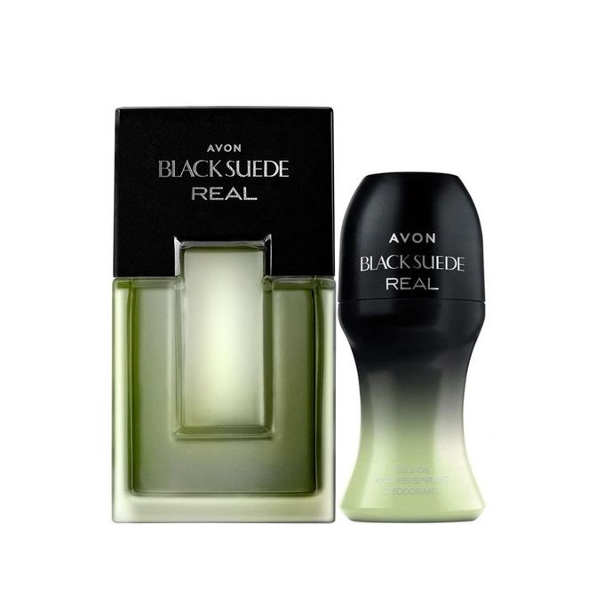 Coffret AVON Black Suede Secret Pour Homme - Eau De Toilette 100ml + Déodorant Bille