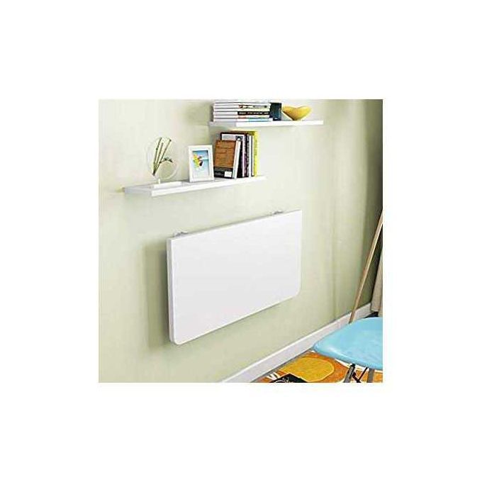 Generic Pliable Table Murale Balnche Cuisine Et Bureau L80 50 Cm A Prix Pas Cher Jumia Maroc