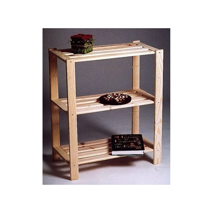 Leroy Merlin Etagere Pin Bois 3 Tablettes Ajourees L 70 X P