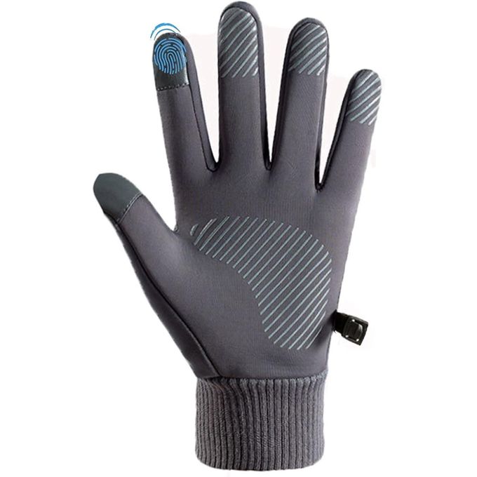 Gants De Ski D'Hiver Coupe-Vent Imperméables Pour Homme Rouge [Q3812