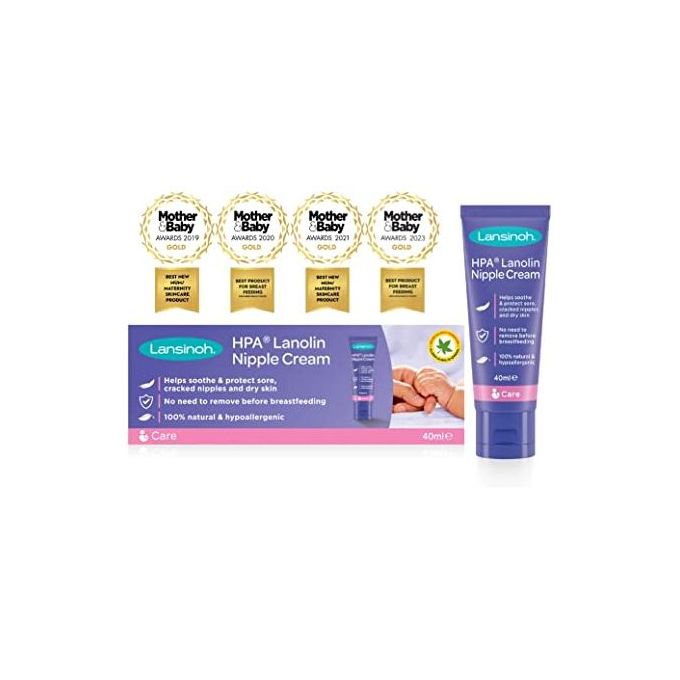 Crème Lansinoh à la Lanoline HPA® - Soins mamelons 40ml - Maroc