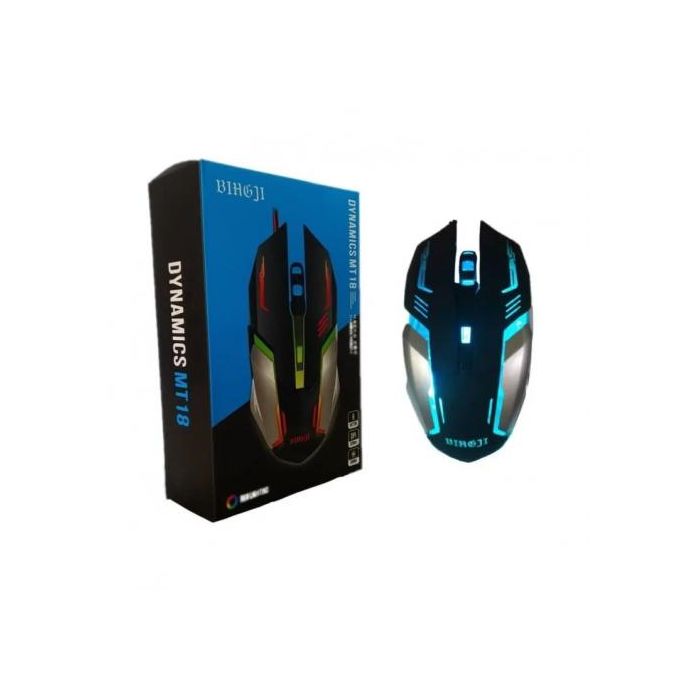 biagji Souris Gaming LED Optique Filaire Câble Gamer Ordinateur Souris -  3200 Dpi à prix pas cher