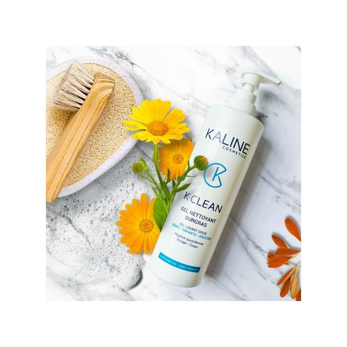 Kaline K-CLEAN GEL NETTOYANT SURGRAS TRÈS DOUX POUR LES BÉBÉS, ENFANTS & ADULES - 500ML