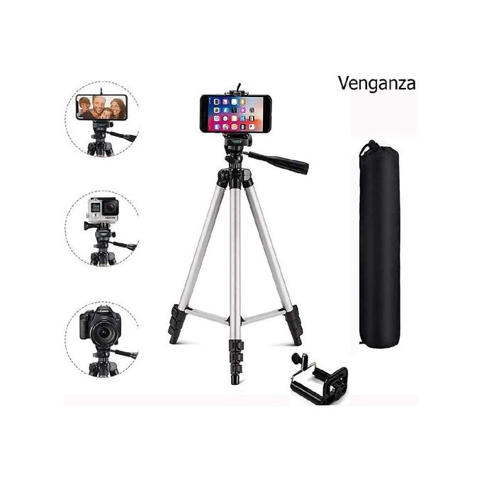 Trepied Tripod Support pour appareil photo et téléphone portable sur  marjanemall aux meilleurs prix au Maroc