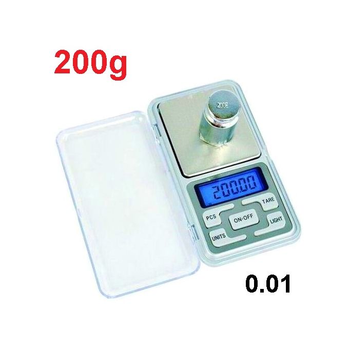 Generic Balances de Précision de Poche 200g 0.01g Pour Bijoux Cuisine Café  200 grammes à prix pas cher